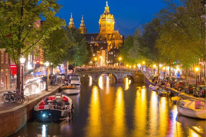 Experience Amsterdam Nightlife on Canal Cruise With Cheese & Wine - Convenient Meeting and Pickup Location