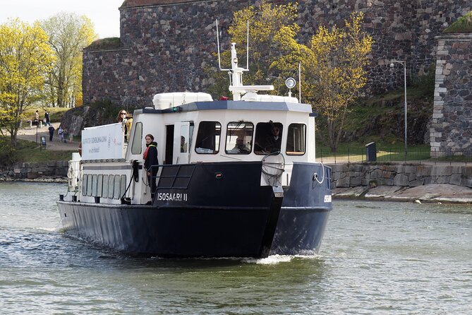 Ferry to Suomenlinna Fortress Island - Onboard Amenities and Services
