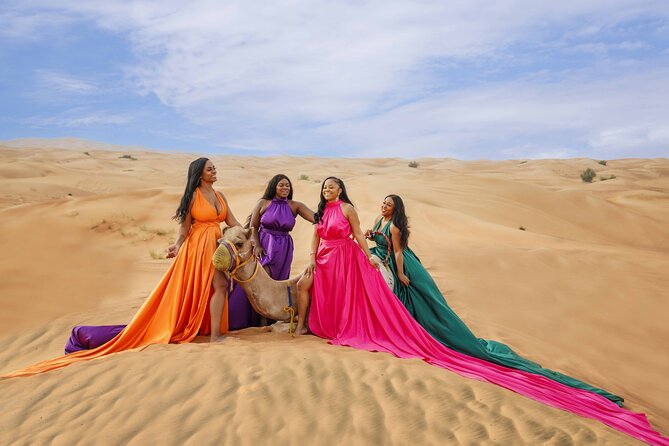 Flying Dress Photoshoot Dubai Individual or Couple Session 2HOURS - Booking Process