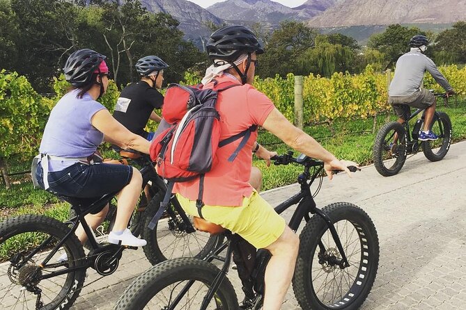 Franschhoek E-Bike Wine Tour (Half Day) - Meeting Point and Pickup