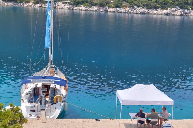 From Agia Efimia: All Inclusive Sailing Day Tour to Ithaca - Small Group Sailing Excursion