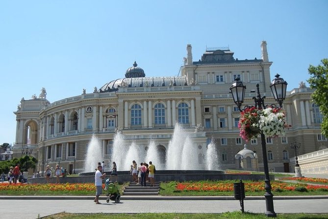 From Moldova Day Tour: Discover Odessa by Car - Visiting Theatre Square
