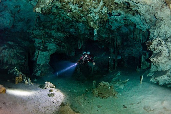 Go for 2 Dives in Cenote Dos Ojos for Certified Divers - Equipment and Transportation