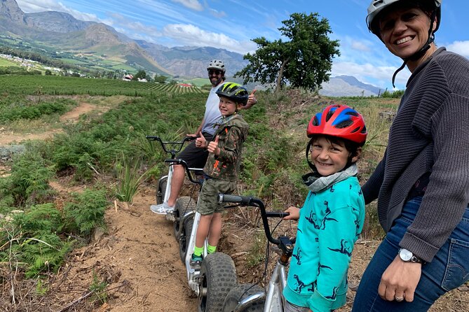 Gravity Scooter and Wine Farm Safari in Franschhoek - Gravity Scooter Adventure