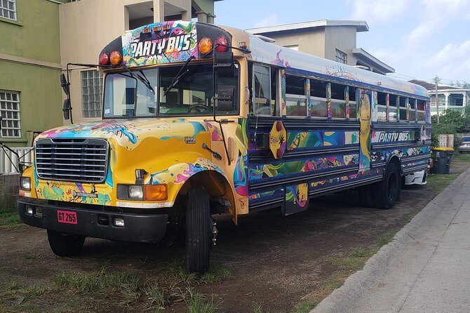 Half Day St. Kitts Party Bus City Excursion and Beach - Tour Capacity and Provider