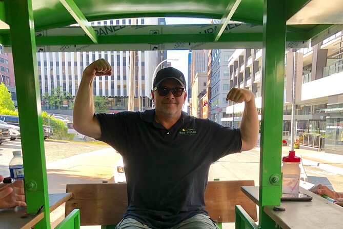 Halifax Waterfront Solar-Powered Pedal Bus Food/Drink Tour! - Booking Process