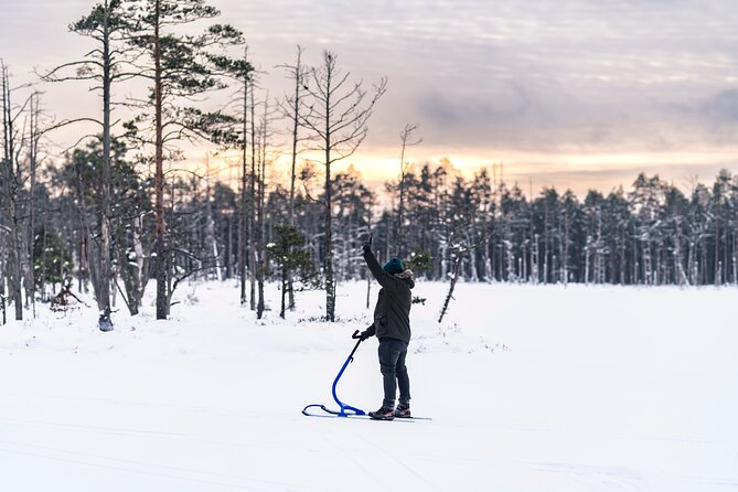 Kicksledding on Snowy Forest Roads and Frozen Lakes in Riga - Preparing for the Adventure