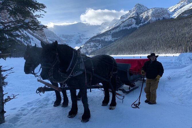 Lake Louise Winterland From Banff - Ice Skating and Sleigh Rides
