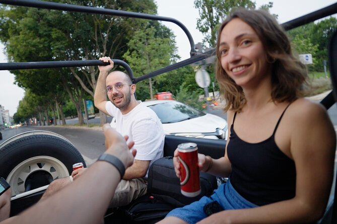 LISBON SUNSET to NIGHT in Vintage Jeep With FOOD & DRINKS - Booking Confirmation and Cancellation