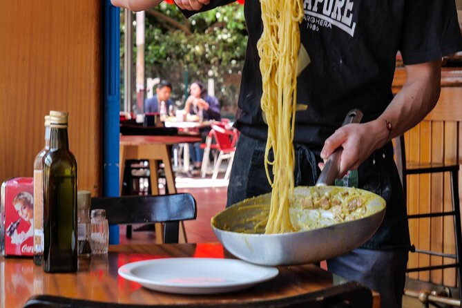 Make Pasta Carbonara From Scratch in a Jazz Club in Venice - Accessibility and Dietary Restrictions