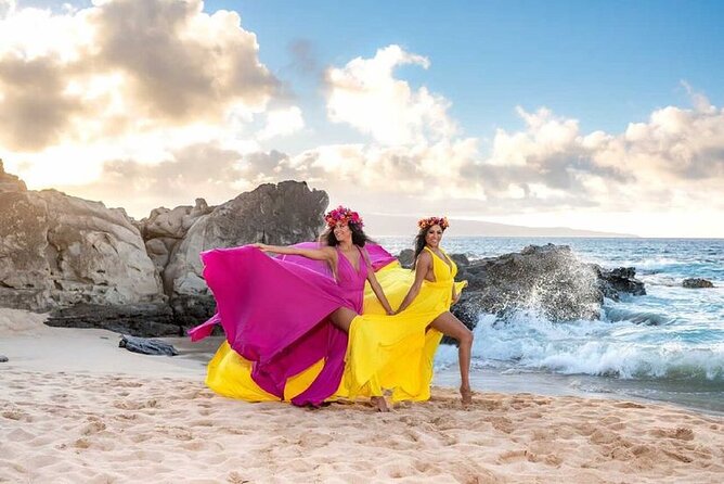 Maui Hi Flying Dress Private Photoshoot Experience - Capturing Memories to Cherish