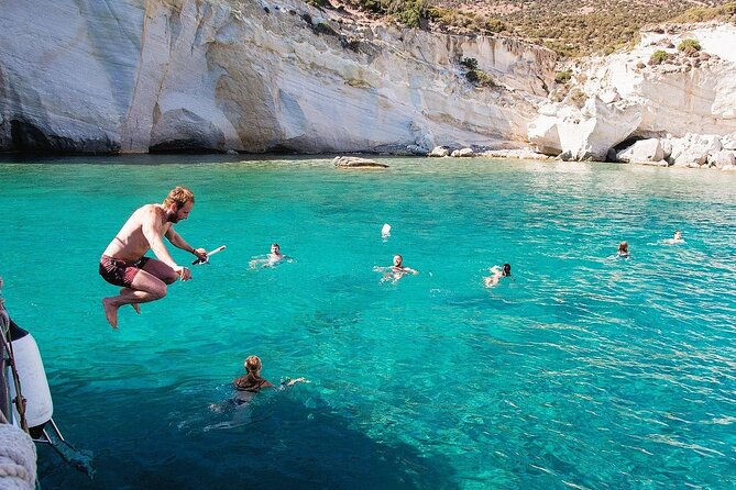 Morning Catamaran Cruise to Kleftiko Bay Milos - Safety and Accessibility Considerations