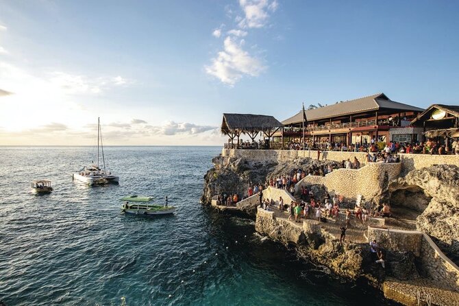 Negril Ricks Cafe Catamaran Montego Bay and Negril - Cruise Highlights