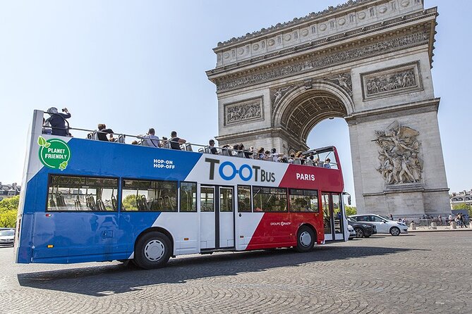Paris Tootbus Discovery by Day and by Night Routes - Pricing and Inclusions