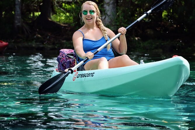 Premium Single Kayak Rental In Crystal River, Florida - Wildlife Sightings