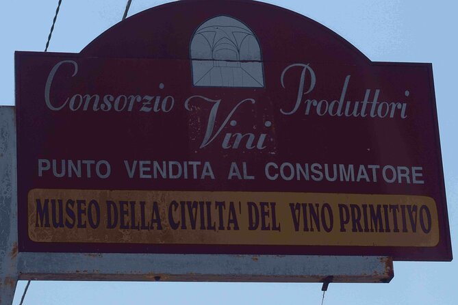 Primitivo and Negroamaro Wine Tour: a Visit to Two Wineries and Typical Lunch. From Lecce - Winemaking in Arid Climates