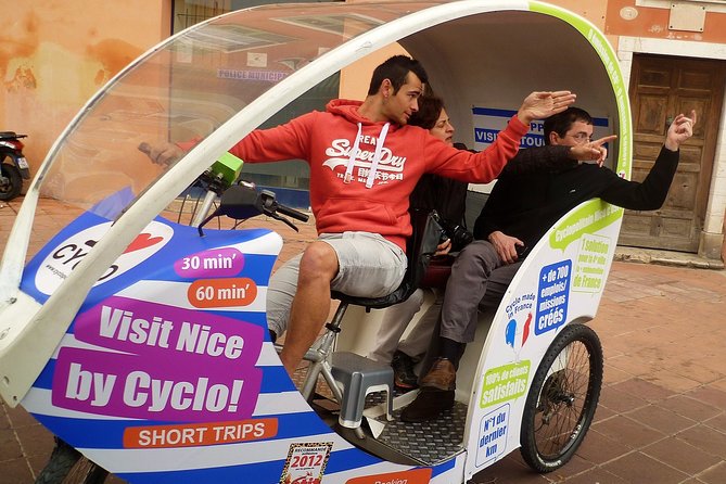 Private Tour Guide of Nice in Electric Taxibikes - Customized City Discovery