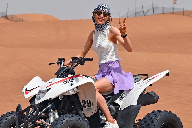 Quad Biking on the Sand Dunes With Hotel Pickup & Drop-Off - Refreshing Tea Break Along the Way