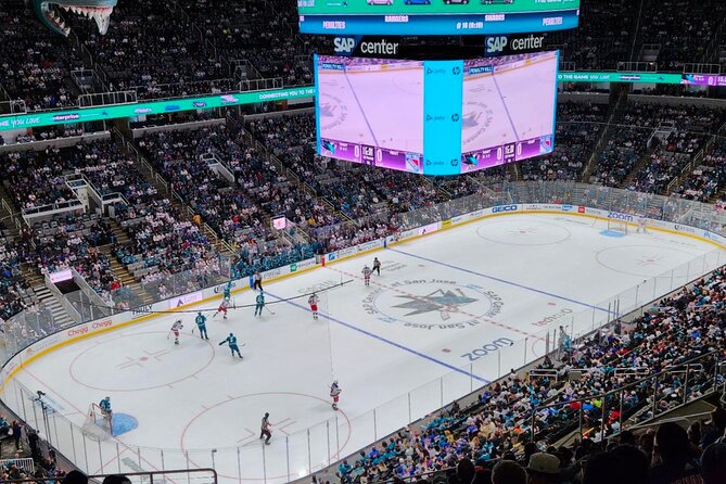 San Jose Sharks Ice Hockey Game Ticket at SAP Center - Ticket Purchasing Process