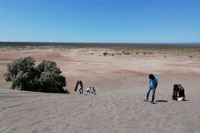 Sandboarding at the Mogote Dunes - Transportation and Scenic Views