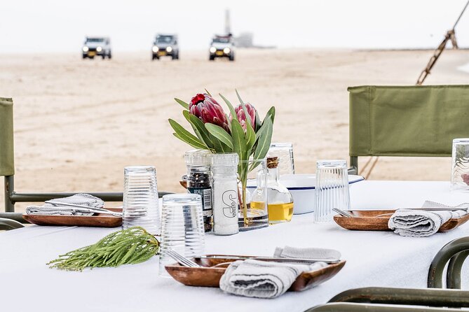 Sandwich Harbour 4x4 Half Day Experience With Beach Braai - Thrilling Dune Ride