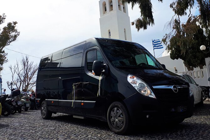 Santorini Chauffeur Services per Hour - Confirmation and Start Time