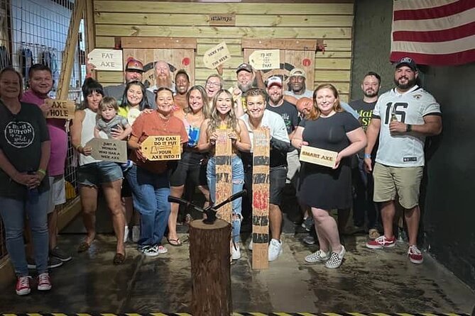 Stumpys Axe Throwing Activity From Jacksonville - Cancellation Policies