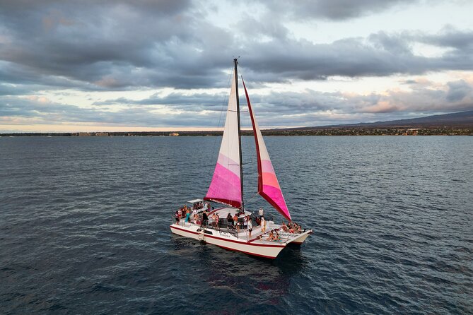 Sunset Sail on a Small Charming Hawaiian Catamaran Maalaea Harbor - Preparing for the Sunset Sail