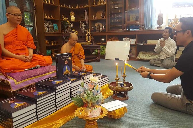 Talk to Buddhist Monk & Craft Work in Temple - Booking Process