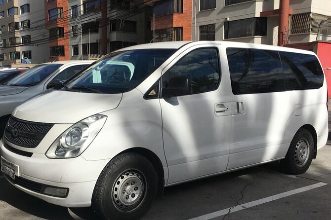 Transfer From or to Airport Mariscal Sucre (One Way) - Cancellation Policy
