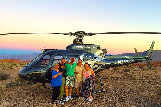 Valley of Fire Helicopter Tour and Landing With Champagne Toast - Pricing and Cancellation Policy
