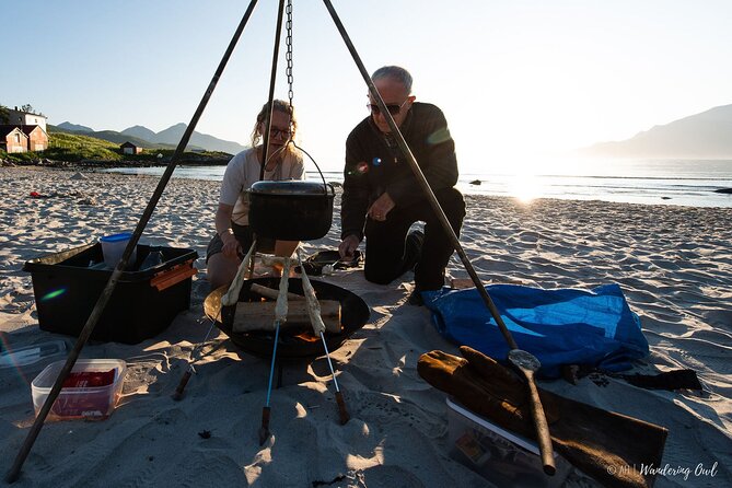 Winter Night Campfire With Chances of Seeing Northern Lights - Tour Operator