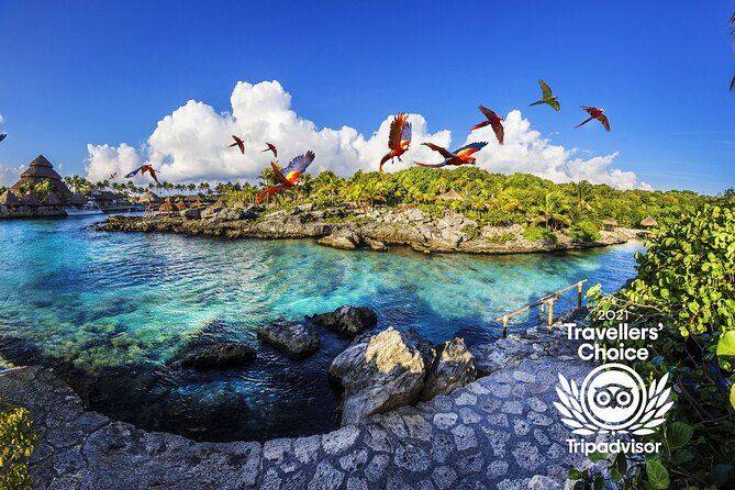 Xcaret Park Day Trip, Transportation and Cultural Night Show - Underground Caverns and Gardens