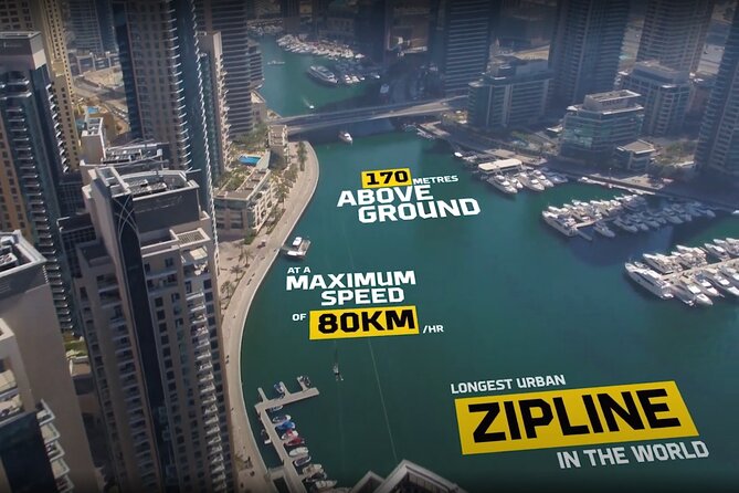 Xline Dubai Marina Zipline Experience With Transfers Option - Exploring Dubai Marina From Above