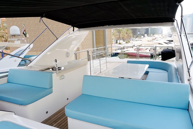 Yacht Rental in Dubai Majesty 77ft - Suitability and Accessibility Details