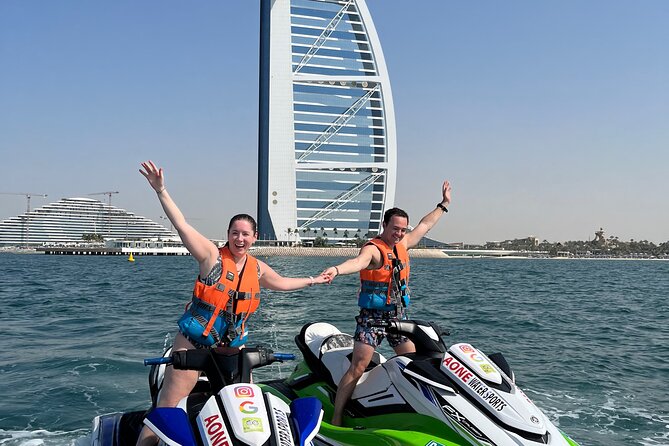 30MIN Jet Ski to Burj Al Arab - Safety and Equipment