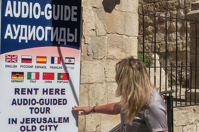 9 Languages Audio Guide For Jerusalem Old City - Inclusions and Transportation