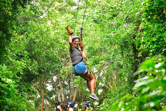 Atvs, Ziplines and Cenote From Cancun or Riviera Maya Snack and Water Included - Refreshing Cenote Swim