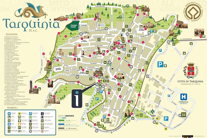 Before the Romans: the Etruscan UNESCO Site of Tarquinia From Civitavecchia - Transportation and Logistics
