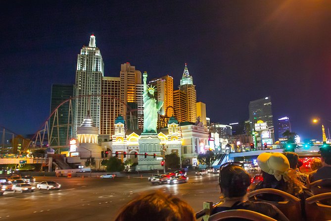 Big Bus Las Vegas: Sightseeing Night Tour by Open-top Bus - Customer Reviews and Feedback