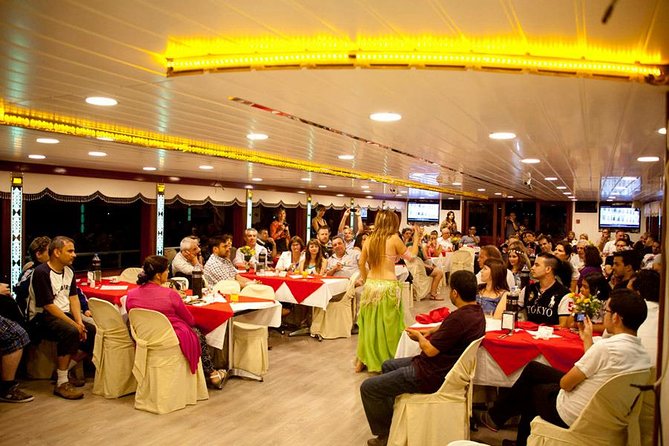 Bosphorus Dinner Cruise in Istanbul With Belly Dancing and Hotel Transfer - Dining Ambiance and Entertainment