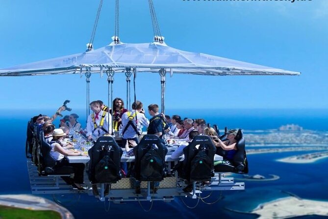 Dinner in the Sky at Dubai Marina With Optional Transfers - Dining Times and Details