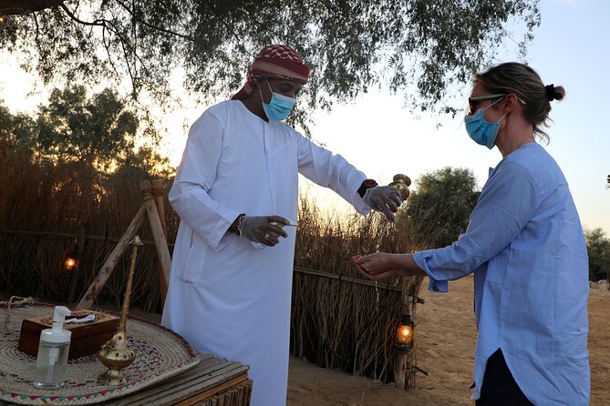 Dubai: Al Marmoom Oasis With Private Bedouin Tent & Dinner - Arabian Makeover and Henna Painting