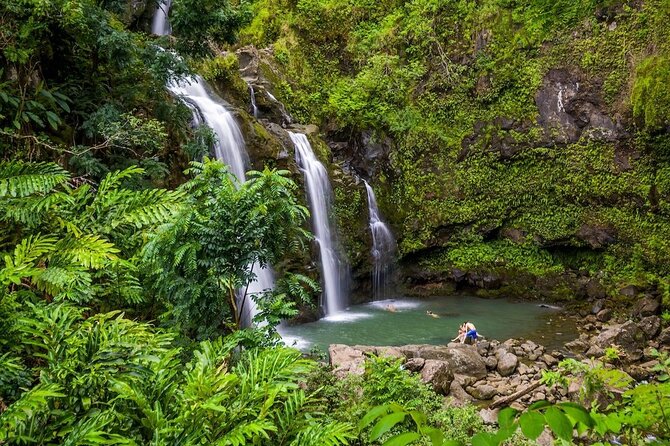 Famous Road to Hana Waterfalls, Black Sand Beach & Lunch - Hawaiian History and Folklore