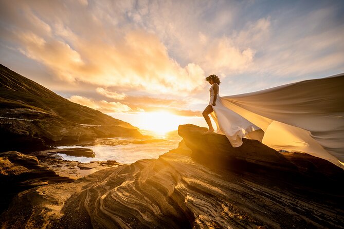 Flying Dress Photoshoot on Oahu - What to Expect During the Photoshoot