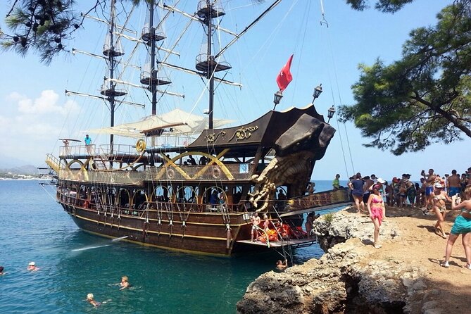 Full Day Pirate Boat Trip in Side & Manavgat - Exploring the Manavgat Waterfall