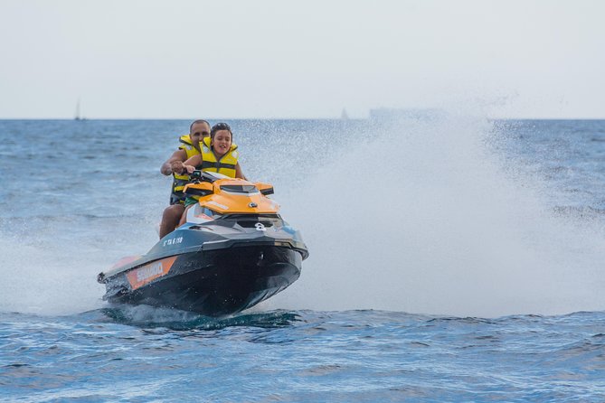 Jet Ski Adventure in Sitges - Life Jackets and Neoprene Suits