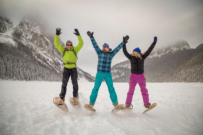 Lake Louise Winterland From Banff - Guided Snowshoe Trek
