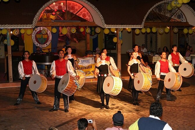 Marmaris Traditional Turkish Night With Dinner & Unlimited Drinks - Cultural Dance Performances