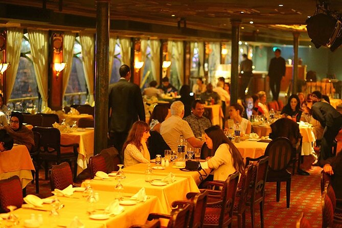 Nile Maxim Dinner Cruise in Cairo - Tannura and Belly Dancer-Oriental Show Show - Dining and Entertainment Offerings
